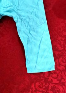 High Low Sky Blue Top
