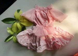 Pink Skirt And Top👗