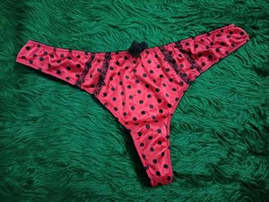 Red Polka Dot Thong🖤big size