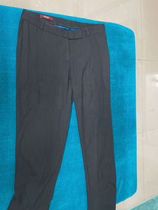 Striped Black Trousers