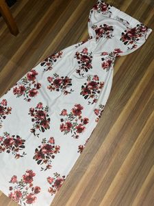 Floral Tube Maxi Dress