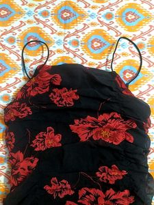 Floral Print Mini Dress