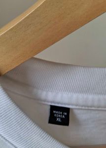 Guess White T-Shirt(XL)