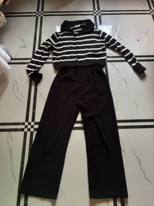 Price DropWoolen Striped Knit Set