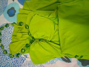 Lime Green Two-Piece Set