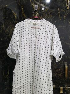 Cotton Shift Knee Length Dress