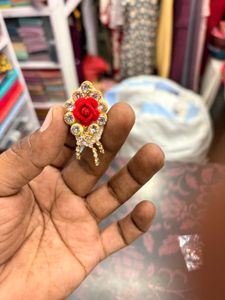 Embroidered Cow  butta patch  available