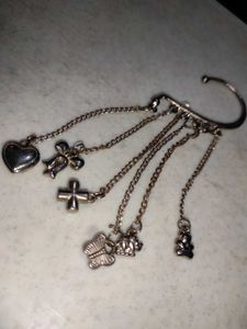 Dangling Charm Ear Cuff