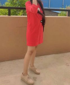 Rio Red T Shirt Dress