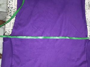 Purple Colour Ki Plain T-shirt
