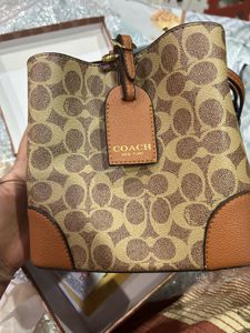 Coach Bucket Bag With Box