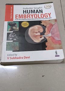 Human Embryology Book