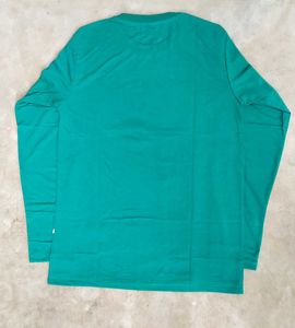 Brand New Green Printed Mens T-shirt