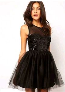 Combo Of Black Dress And Heels