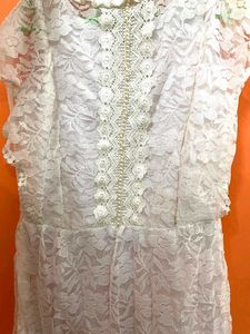 Princess Three Layer Dress With Pearl