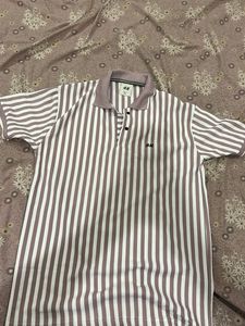 Striped H&amp;M Polo Shirt