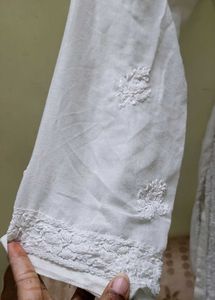 Chikan Work Kurti
