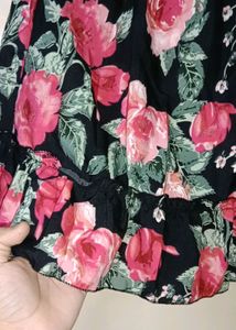 Hot Y2K Floral Skirt