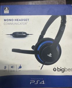 PlayStation PS4 Mono Headset Communicator