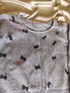 Cute Bow Sweater