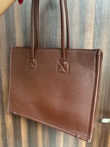 Brown Tote Bag