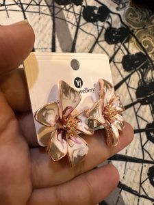 Flower Statement Earrings