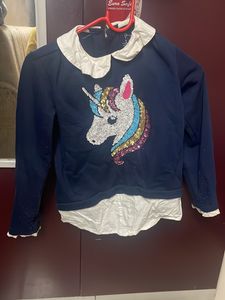 Beautiful Unicon Woollen Shirt Fir Girls