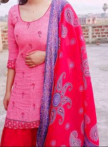 Punjabi Cotton Patiala Suit