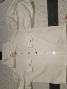 Unique Button-Down Top