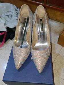 Rose Gold Diamond Heel