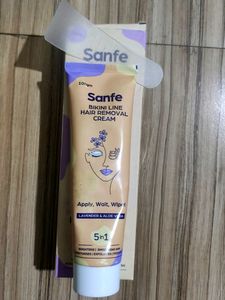 Sanfe Hair Removal Cream +Compact+Earrings