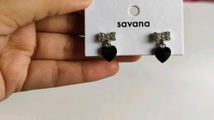 SAVANA Heart artificial jewellery - stud