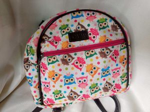 Owl Print Backpack
