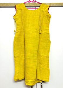 Yellow Embroidered Kurta