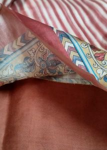 Office Wear Lehariya Saree With Blouse