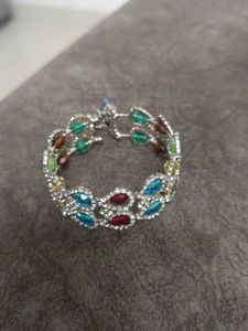 Colorful Rhinestone Bracelet