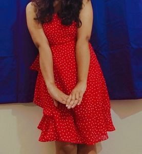 Red Polka Dot Dress