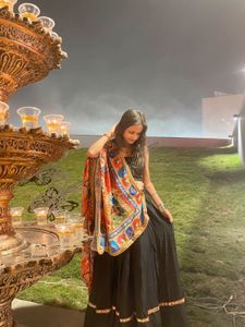 Black Choli Set