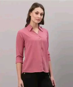 Rose Button-Down Shirt
