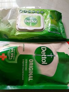 Dettol Handwash &amp; Wipes