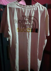The North Face X Gucci White T-Shirt