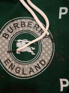 Burberry Warm&amp;fuzzy Green Hoodie