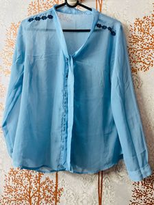 Sky Blue Shirt