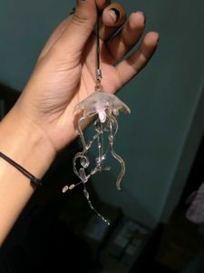 Resin Jellyfish Phone Or Bag Charm