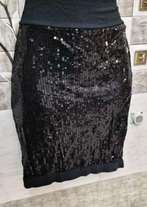 Sparkling Sequin Mini Skirt