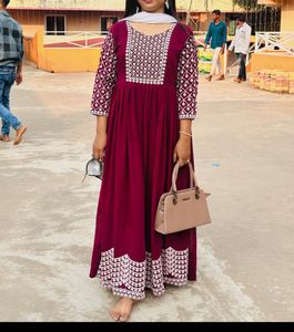 Embroidery Gown