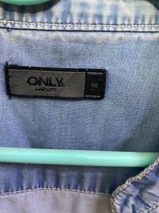 Blue Denim Top
