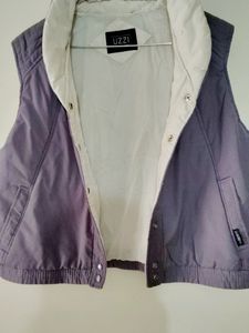 Sleeveless jacket Double side