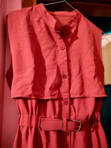 A Line Sleeveless Dress