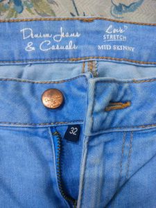 Skinny Denim Jeans (Ice Blue)💙